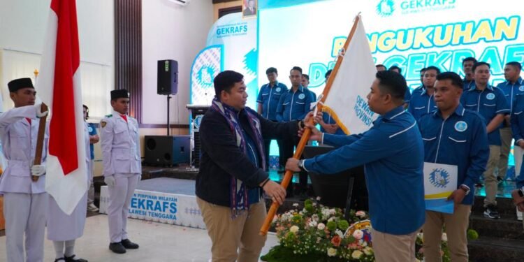 Gekrafs Sultra Dikukuhkan, Fokus Bangun Ekonomi Kreatif Daerah