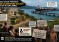 Warga Laonti Protes Jetty dan Jalan Hauling PT GMS, Izin Dipertanyakan