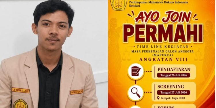 PERMAHI Kendari Ajak Mahasiswa Hukum Bergabung Lewat MAPERCA VIII