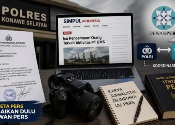 Sengketa Pemberitaan PT GMS Berujung Laporan Polisi, Bakornas LKBHMI: Tempuh Mekanisme Pers
