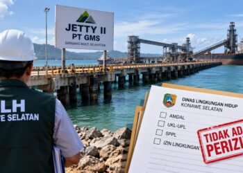 Pembangunan Jetty II PT GMS Selesai, DLH Konsel Soroti Perizinan