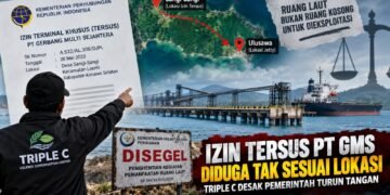 Triple C Soroti Tersus PT GMS Diduga Tidak Sesuai Izin