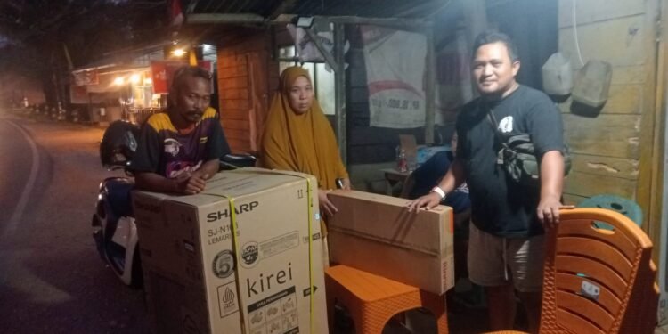 Ringankan Beban Korban, PT Erianti Mandiri Sejahtera Serahkan Santunan
