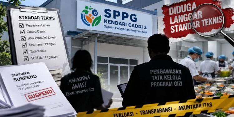 SPPG Kendari Caddi 3 Disorot, Operasional Diduga Langgar Ketentuan