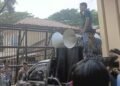 SAC Kembali Demo Polda Sultra, Desak Usut Dugaan PETI di Bombana